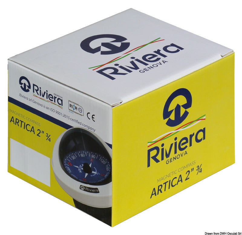 Bussola Riviera BA1 con rosa blu