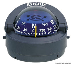 Bussola Ritchie Explorer 23/4 esterna grigia/blu