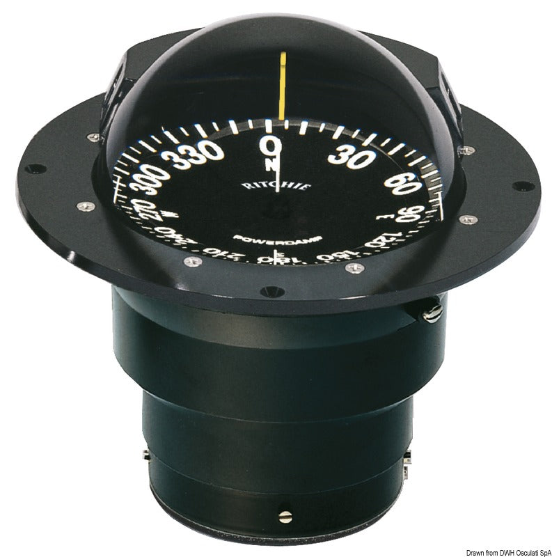 Bussola Ritchie Globemaster 5 incasso nera/nera