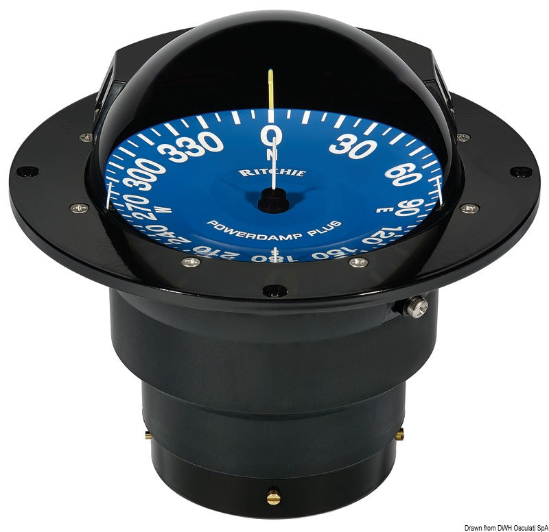 Bussola Ritchie Supersport 5 nera/blu