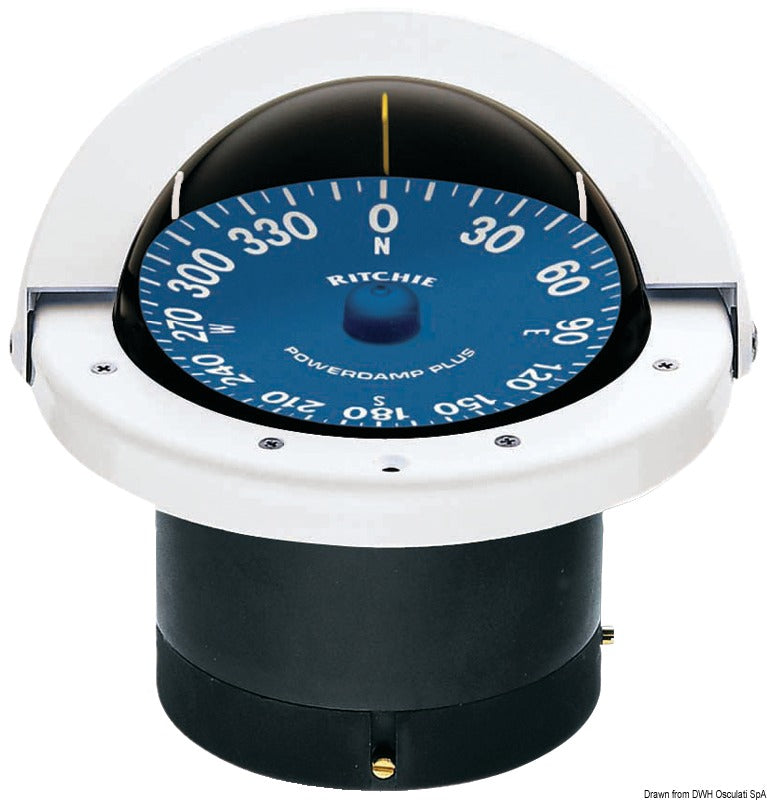 Bussola Ritchie Supersport 41/2 bianca/blu