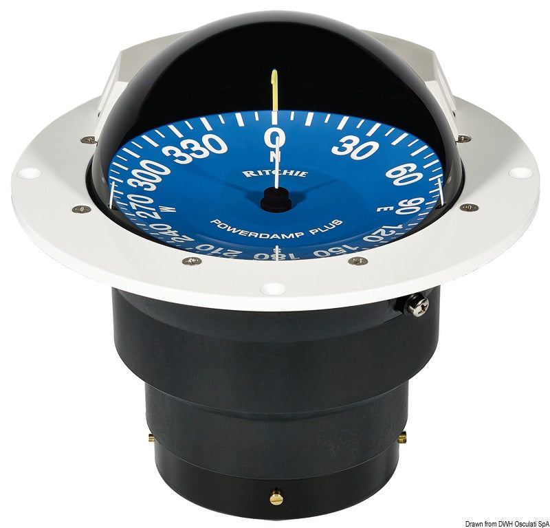 Bussola Ritchie Supersport 5 bianca/blu