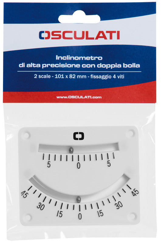Inclinometro a doppia bolla