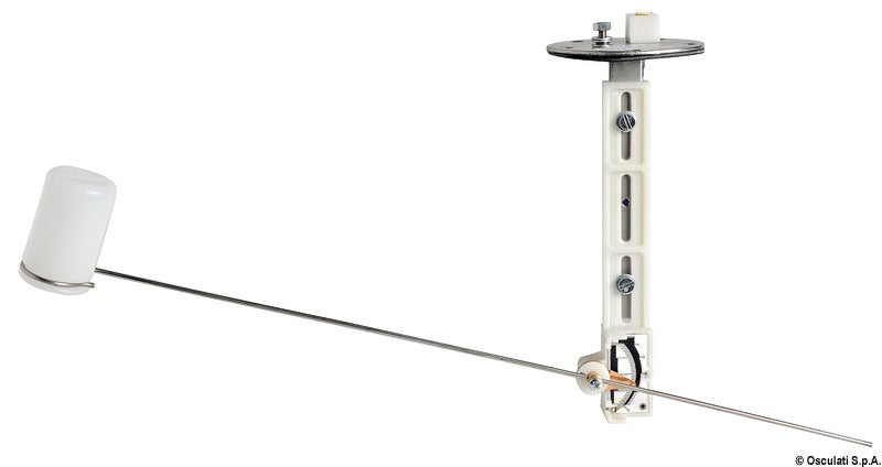 Galleggiante a leva inox 10/180 ohm