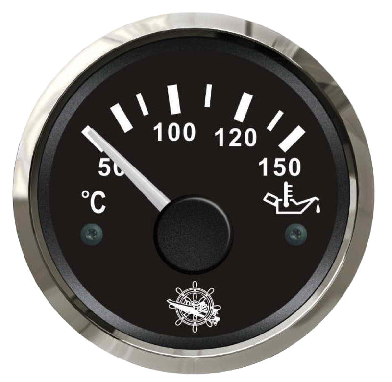 Indicatore temperatura olio 50/150° nero/lucida
