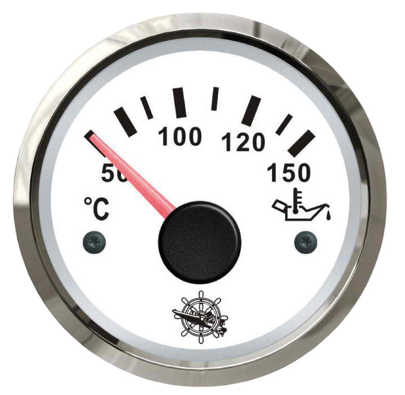 Indicatore temperatura olio 50/150° bianco/lucida