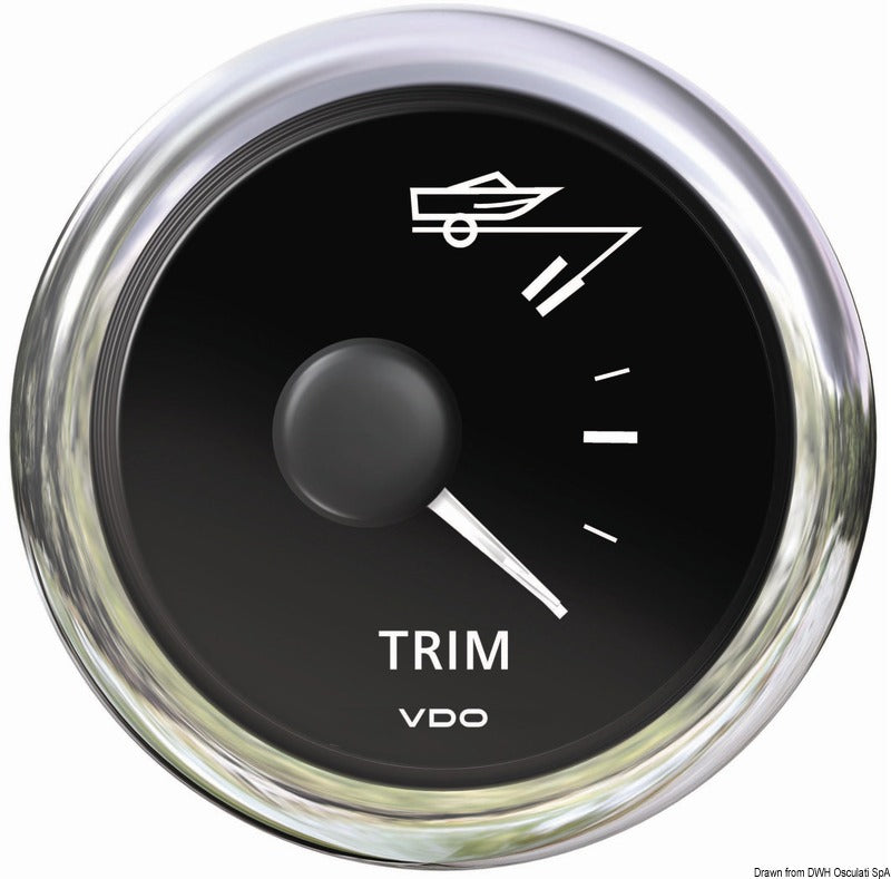 Indicatore trim nero