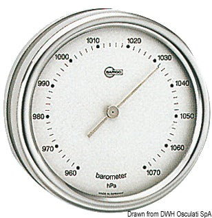 Barometro Barigo Orion quadrante argento