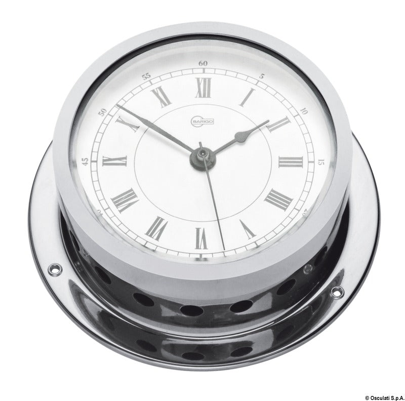 Orologio Barigo con sveglia ottone cromato