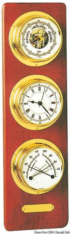 Tavoletta Barigo baro/termo/igrometro e orologio