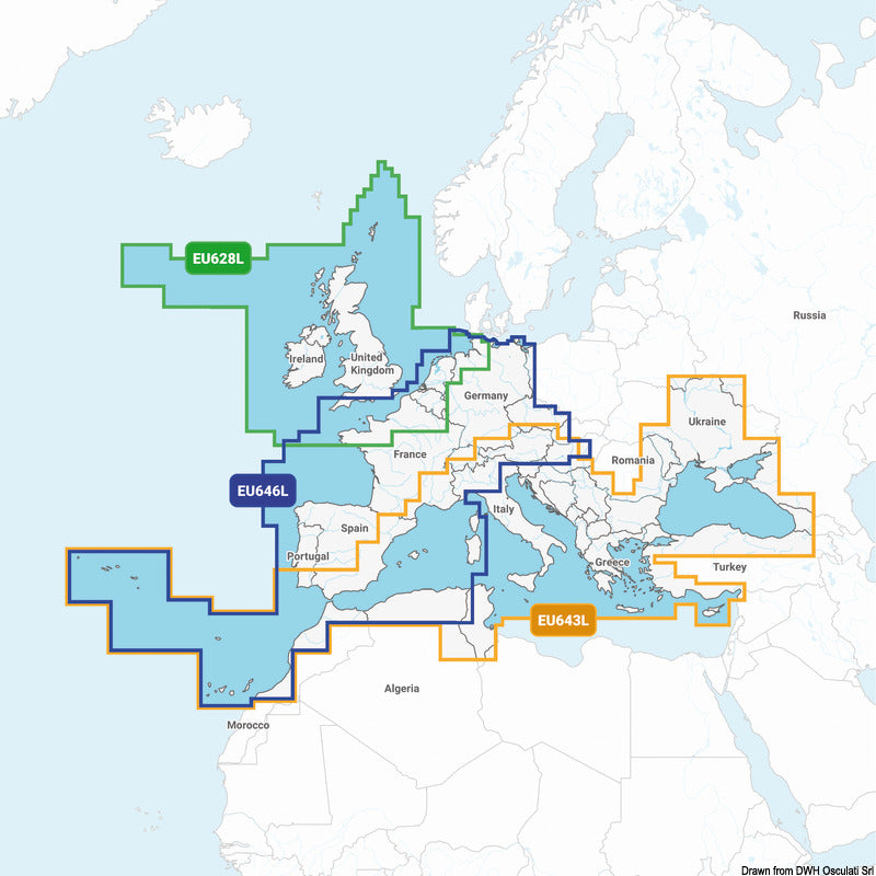 Garmin Navionics+ Europa Large