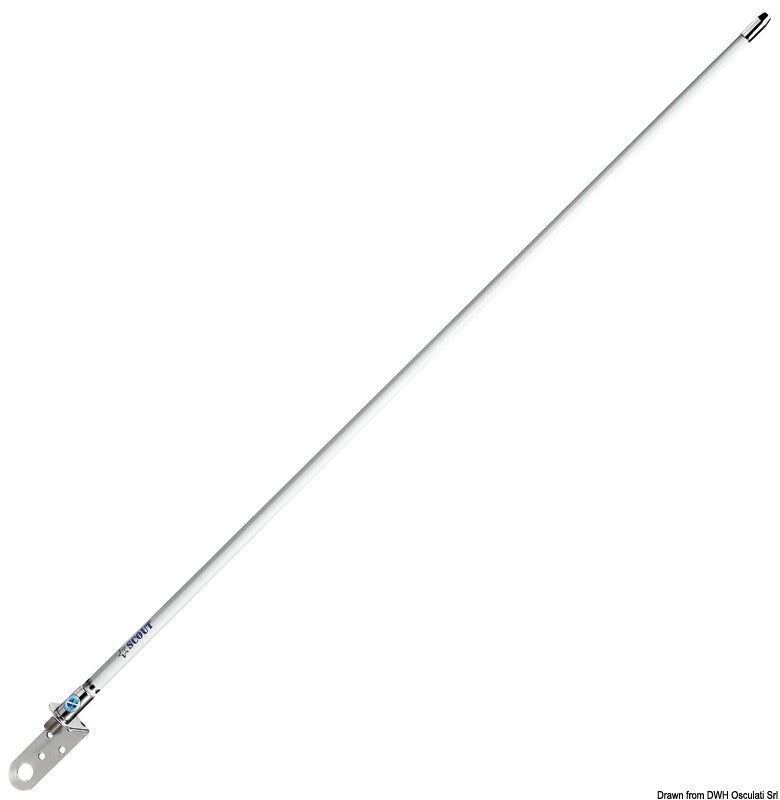 Antenna VHF Scout KM4 predisposta per Windex 100cm