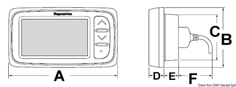 Display Depth Raymarine i40