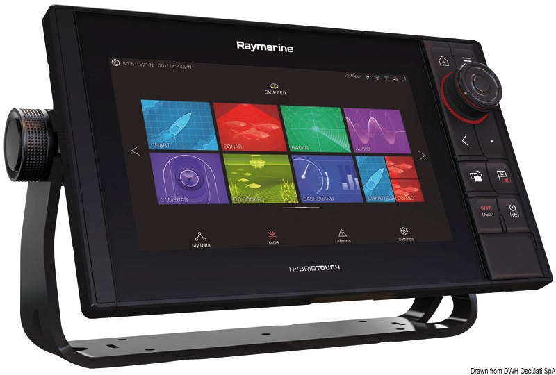 Display multif. touch Axiom Pro 9s con cartografia