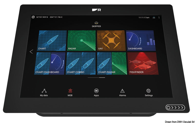 Display multif. touch AXIOM+ 7 con cartografia | E70634-00-MED