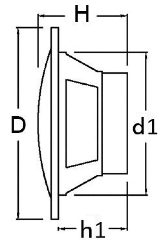 Casse a doppio cono 6,5\'\' 2x60 W nere