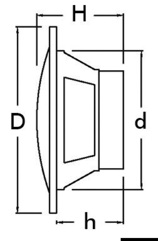 Casse stereo doppio cono nere 5,25 - 2X80W