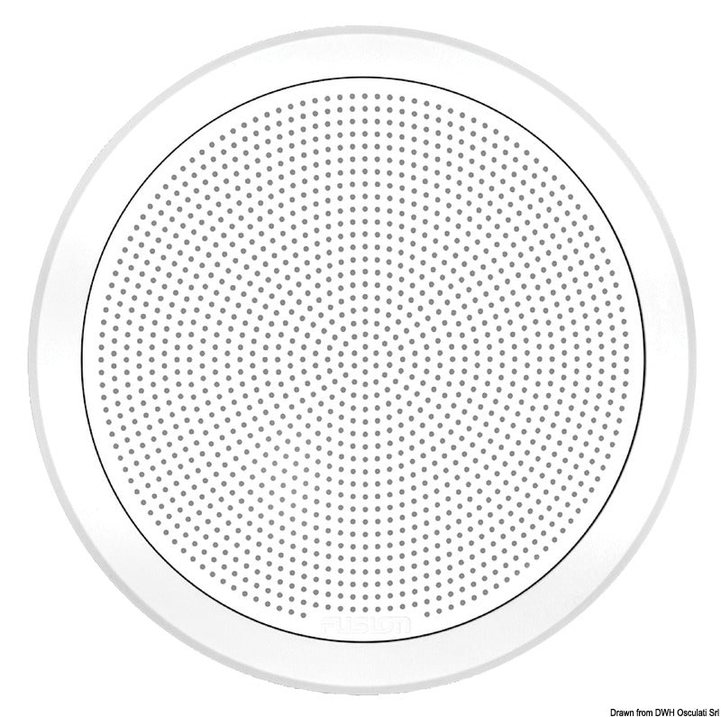 FM-F77RW Flush Mount Speaker 7.7”Rotondi Bianchi