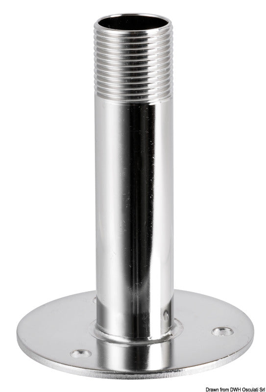 Base tonda Inox 106 mm