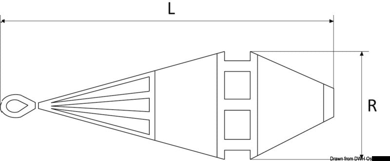 Ancora galleggiante Heavy Tug 30 L