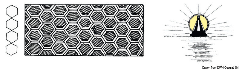Nastro autoriflettente adesivo mm 50 x 45.7 mt