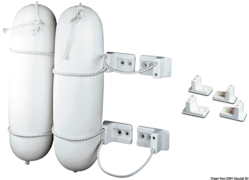 Serie 4 staffe nylon per parabordi