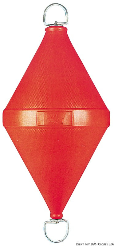 Gavitello bicono 500 x 1030 mm rosso