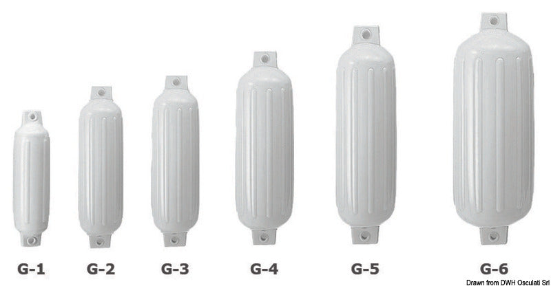 Parabordo Polyform G2 bianco