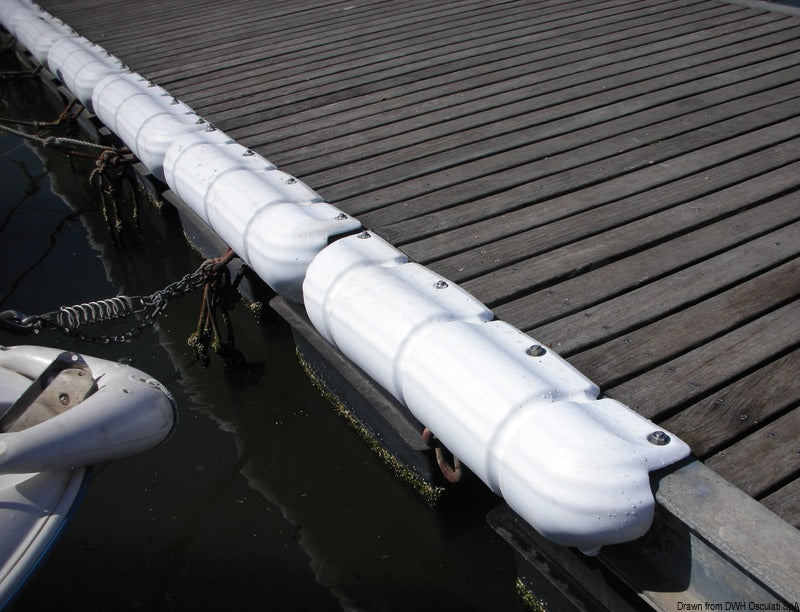 Protezione per pontile 900 mm blu