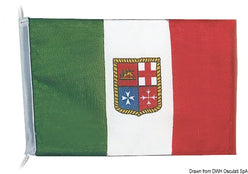 Bandiera poliestere Italia 20 x 30 cm
