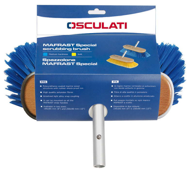 Spazzolone Mafrast special 195x85 medio blu
