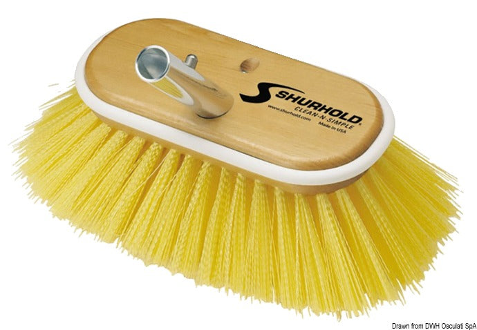 Spazzolone 6 fibra medie gialle
