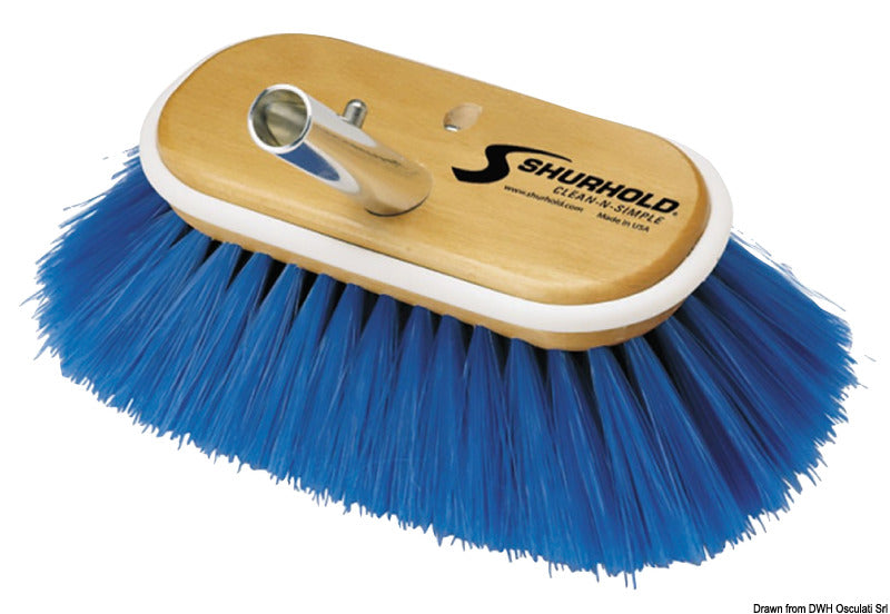 Spazzolone 6 fibre morbide blu