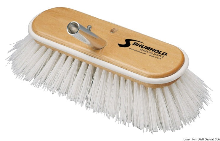 Spazzolone 10 fibre dure bianche