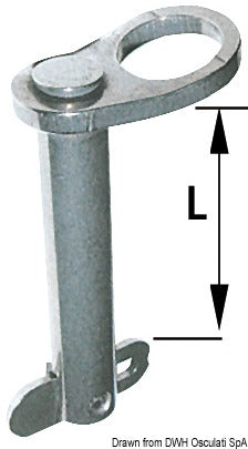 Spinotto inox 40 mm Ø 8 mm B