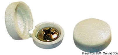 Orli sottovite Shure Caps bianchi