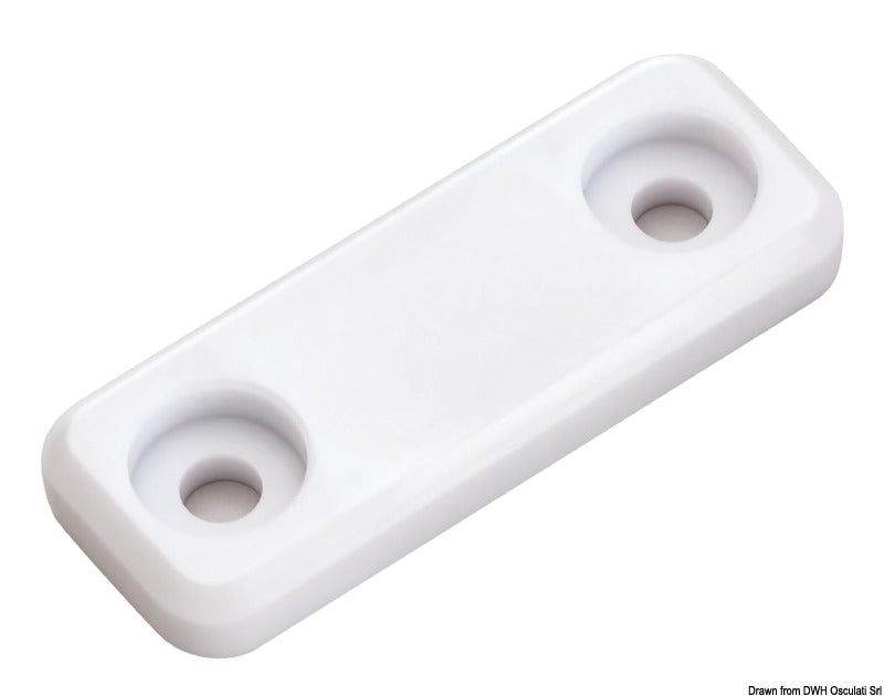 Chiusura magnetica fissaggio piano bianca