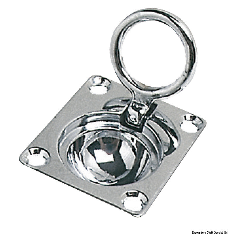 Maniglia per antine ottone cromato