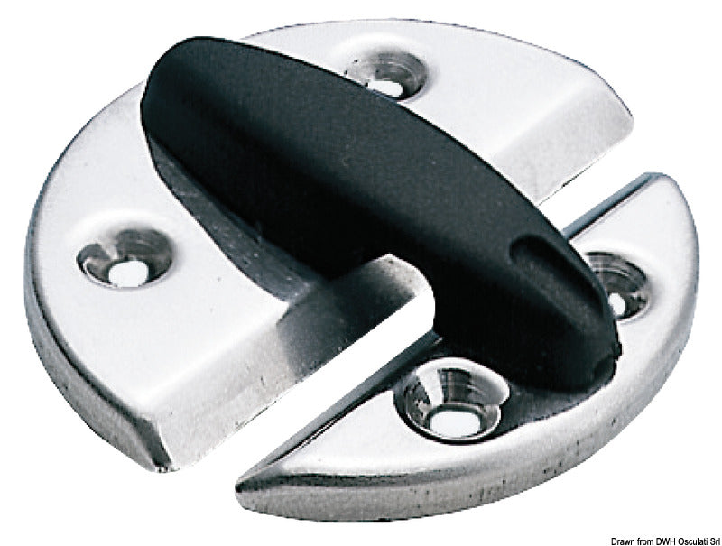 Ferma pagliolo inox 60 mm