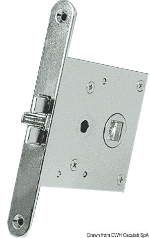 Coppia placche ottone cromato