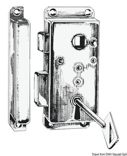 Serratura SI int. 110x45