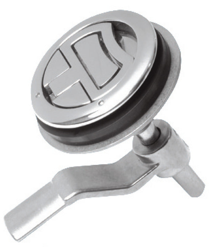 Alzapagliol inox + serratura