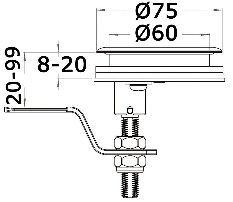 Alzapagliolo CAM LATCH