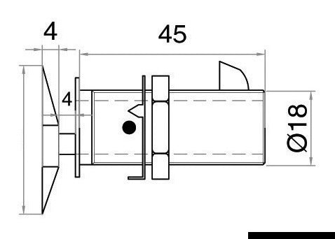 Chiusura Flush Lock ovale