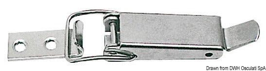 Chiusura inox a leva mm102