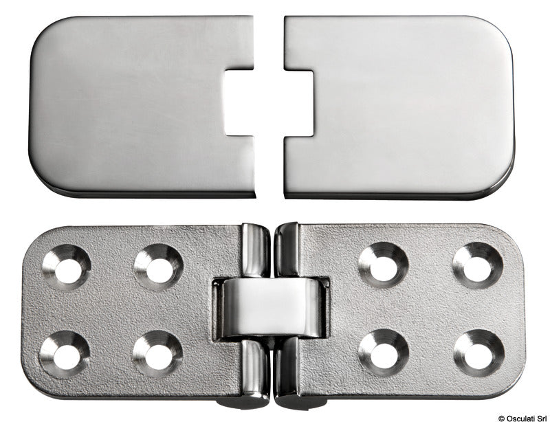 Cerniera di precisione con rotazione 180° e cover