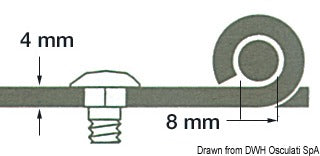 Maxi cerniera 230x100 mm