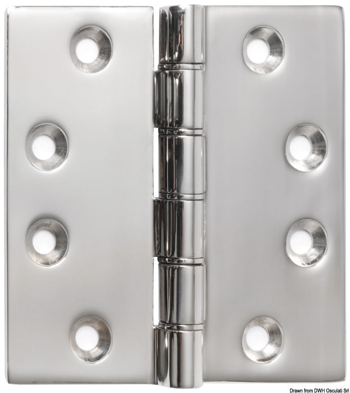 Cerniera inox 102x102x4 mm