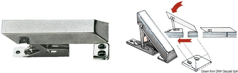Chiusura gavoni leva 99 x 18 mm