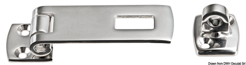 Cerniera ribalta inox 75x26
